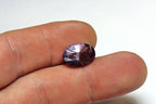 purple amethyst 6.33ct oval fancy swirl top gemstone yin yang 14.80x10.90x8.80mm