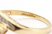 JBR 14k yellow gold tanzanite diamond ring band size 8.75 3.56g vintage estate