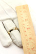 14k yellow gold braided band ring size 10.5 6.5mm 6.28g estate vintage