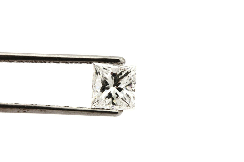 GIA princess cut diamond 0.39ct E color VS1 4.23 x 4.04 x 2.94 mm loose natural