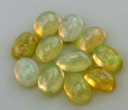 Ethiopian Jelly Opals lot 11 oval cabochons 6x4mm 3.16ctw NEW loose gemstones