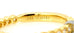 14k yellow gold stackable band MARS 0.34ctw round diamond bezel 1.6g sz 6.5 NEW
