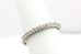 Platinum .25ctw round white diamond twist wedding ring band size 7 3.16 gr NEW