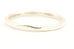 sterling silver hammered wedding anniversary band ring size 6.5 2mm 1.10g estate