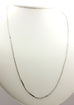 14k white gold box link 20 inch 0.9mm 2.32g chain necklace lobster clasp new