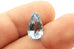 GIA Aquamarine 5.12ct pear shape brilliant cut 15.81x9.33x6.67mm blue gemstone