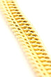 ITALY 14k yellow gold double curb chain bracelet 7.5 inch 8.75 inch 12.44g