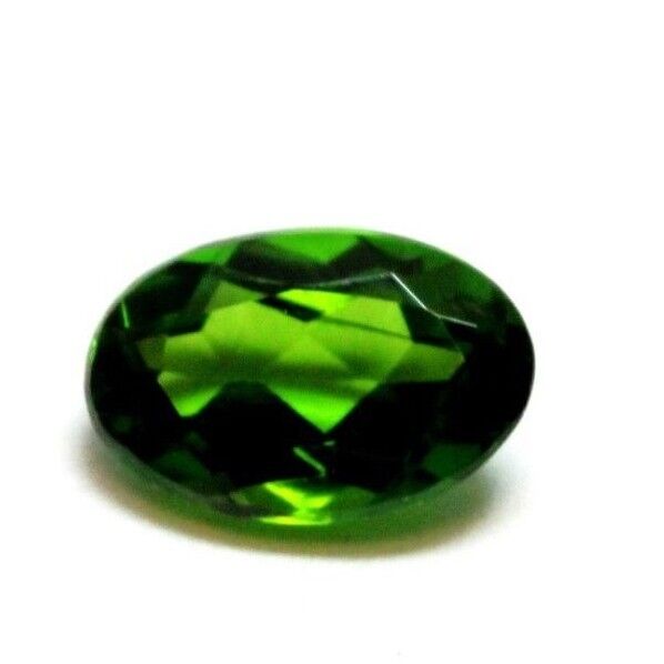Chrome Diopside 0.43ct 6x4 5.88x3.89x2.45mm oval natural transparent loose new
