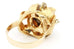 14k yellow gold 14mm mabe pearl 0.25ctw diamond ring size 8.25 13.17g KARBRA