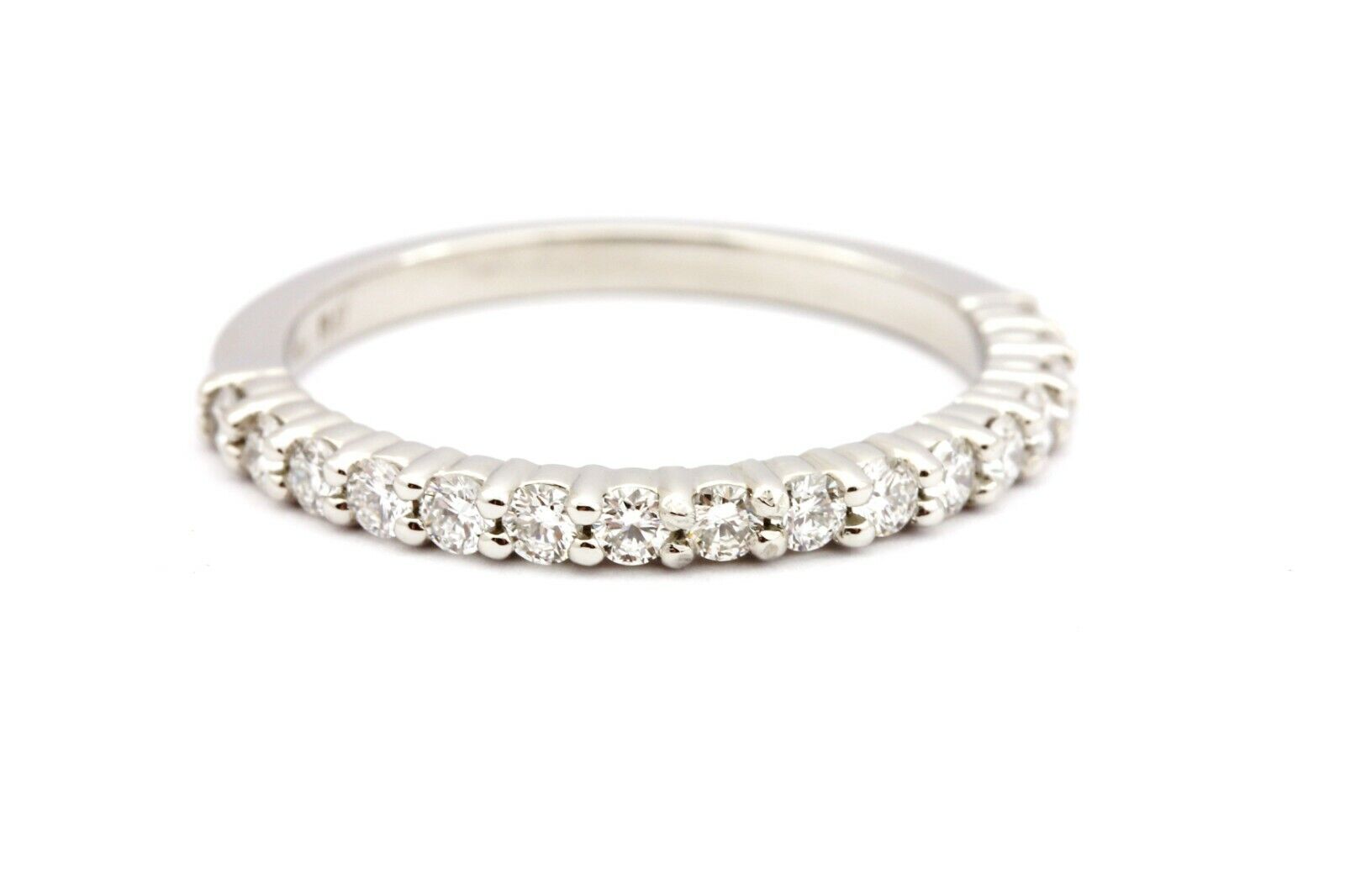 Brilliant Earth platinum 0.48ctw natural diamond wedding anniversary ring band