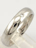14k white gold round diamond size 9.25 man's 5mm wedding band ring 6.93 g NEW