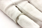 Platinum .60ctw round white diamond eternity wedding band size 6 ring NEW