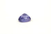 GIA violet tanzanite 1.32ct oval brilliant cut 7.40x6.08x4.52mm loose gemstone