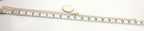 14k pink gold rose gold 16" 0.85mm RAZO chain necklace lobster clasp 2.18g 15654