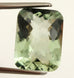 green quartz amethyst 10.69 carat cushion loose gemstone large 16 x 12 mm new