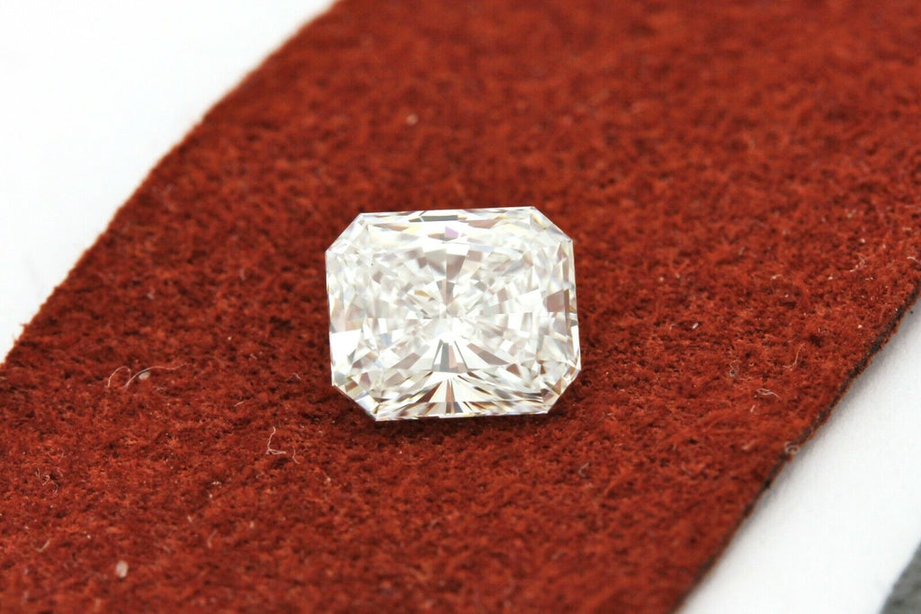 GIA natural diamond 1.02ct radiant F VS1 6.19x5.25x3.63mm loose estate vintage