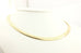 14k yellow gold domed Omega chain necklace 16 inch 6.5mm 31.42g vintage estate