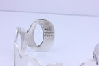 925 sterling silver Taxco Mexico TG-130 cuff bracelet estate vintage 7" 30.6g