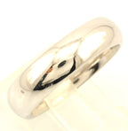 14k white gold 6mm comfort fit size 10 wedding band man's ring NEW 9.72 grams