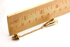 12k gold filled tie clasp tack pin estate vintage 3.22g