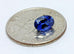 blue sapphire 0.81ct oval cut 6.10 x 4.13 x 3.41 mm natural loose new gemstone
