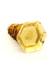 585 14k yellow gold Japanese pagoda charm pendant 1 inch 1.23g vintage estate