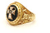 10k yellow gold EX Sigma Chi ring band size 9.5 17.91g estate vintage