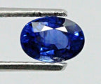 natural blue sapphire loose oval cut 0.74ct 6.03 x 4.17 x 3.19 mm new gemstone