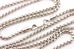 14k white gold hollow round box chain necklace 5.26g 24 inch 1.90mm lobster new