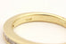 14k yellow gold 0.60ctw princess diamond band size 4.5 ring 2.37g estate