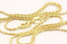 14k yellow gold rope chain necklace lobster 18 inch 1.1mm 2.79g new
