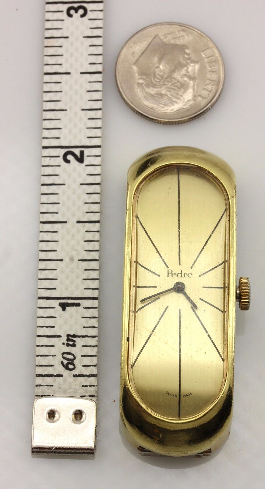 Pedre ladies watch seventeen 17 jewels works mechanical hand winding vintage