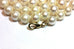 20 inch costume fashion necklace 8mm round white cultured pearls 38.44g estate