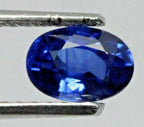 natural blue sapphire loose oval cut 0.74ct 6.03 x 4.17 x 3.19 mm new gemstone