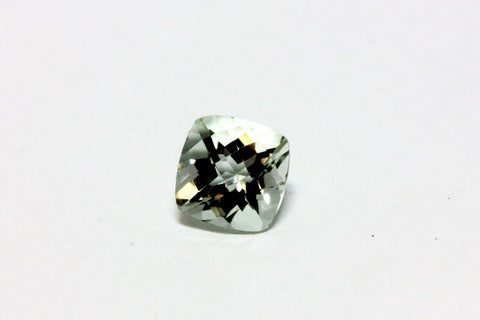 Green Amethyst Quartz 1.55ct cushion cut checkerboard top loose gem stone NEW