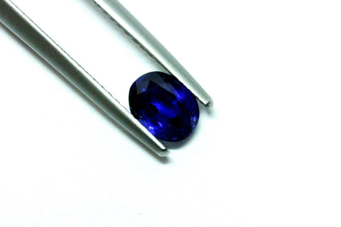blue sapphire 1.06ct oval loose natural 6.33 x 5.03 x 3.60 mm new gemstone