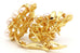 14k yellow gold diamond freshwater pearl dangle cluster earrings 10.2g estate