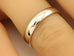 New 14k white gold Men's 4mm wedding band size 9 ring high polish low dome 4.17g