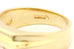 14k yellow gold 0.44ctw diamond man's band size 8.5 ring 8.66g vintage estate