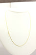 14k yellow gold rope chain necklace lobster 18 inch 1.1mm 2.79g new