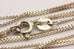 Italy 925 sterling silver box chain necklace spring ring 20 inch 0.8mm 2.00g