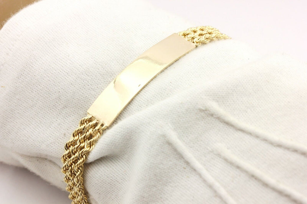 14K Yellow Gold Bracelet| 9.3 Grams| Length 8