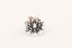 Chatham lab grown created white sapphire 1.82ct 7mm round brilliant loose new