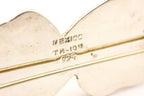MEXICO TM-104 925 sterling silver pin brooch 2.75 inch 16.1g estate vintage