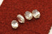 matched pair loose natural diamond briolettes 0.72ctw J-L VS2-SI2 3.7x2.6mm new