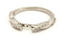 platinum 0.13ctw round diamond engagement ring setting no head 3.78g size 6 new