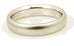 14k white gold Men's 5mm size 10 satin finish domed wedding band ring 8.16g NEW