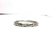 14k white gold 0.21ctw round diamond twist wedding band ring size 8.25 new 2.61g