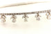 18k white gold diamond choker collar necklace 16.06ctw 13 inch 37.5g estate rare