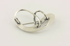 Bill Tendler sterling silver brooch pin estate vintage 7.8g 3 inch ca 1960